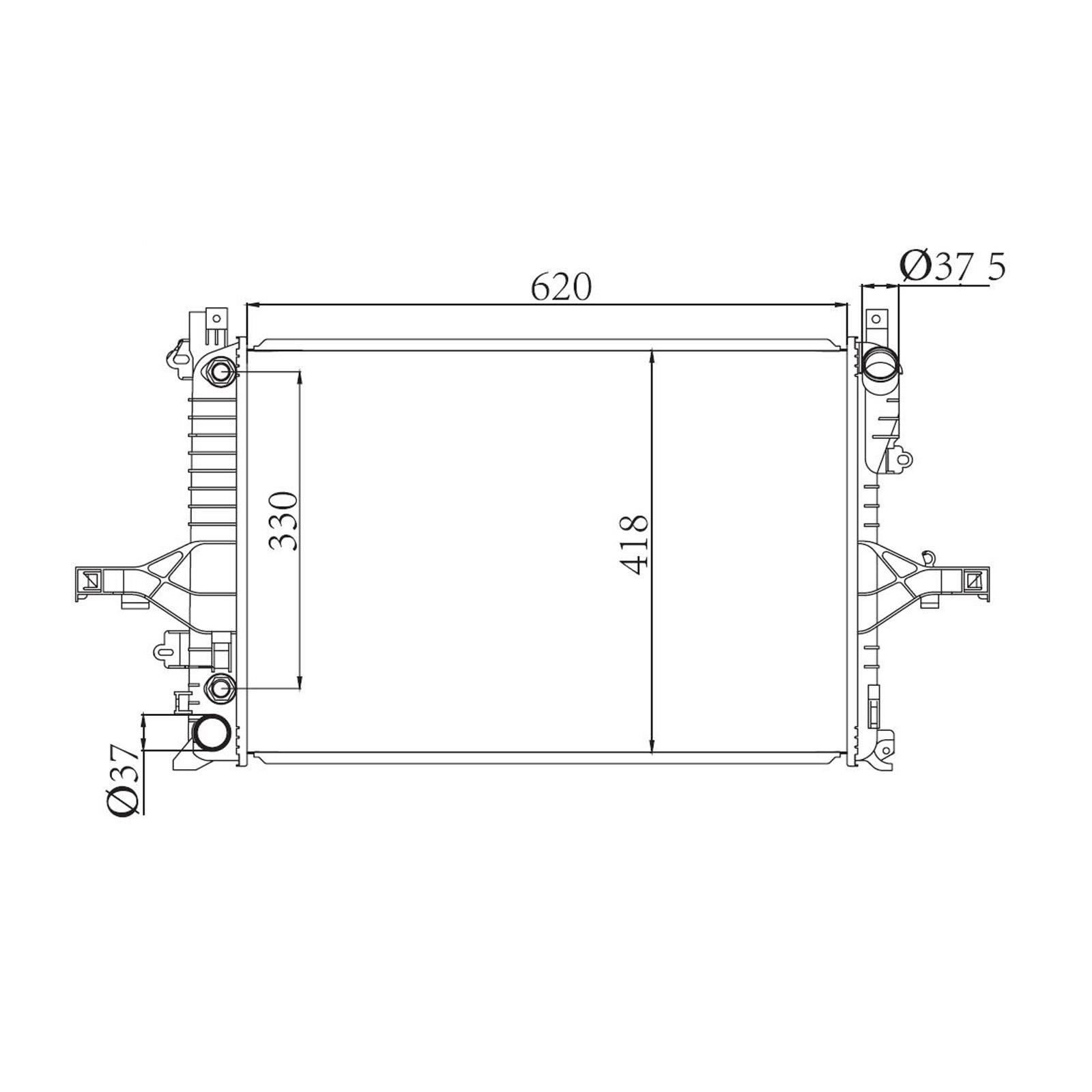 Dromedary-Find Volvo V70 Radiator Replacement Cost Volvo S60 Radiator From Hongdao